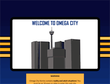 Tablet Screenshot of omegacitystories.com